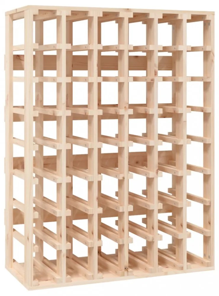 tömör fenyőfa bortartó állvány 70 x 33 x 94 cm
