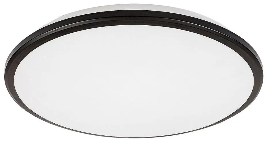 Rabalux 71130 - ENGON LED mennyezeti lámpa 45W, 230V, 3000K, fekete, 48 cm