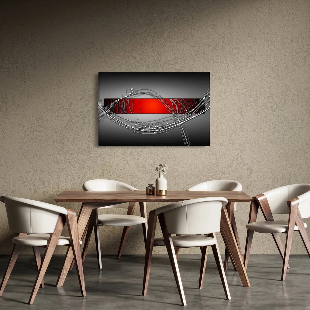 Absztrakt kép (90x60 cm)