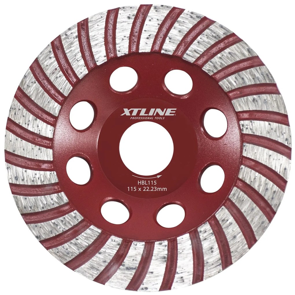 XTline Gyémánt csiszolókorong 125x22,2mm