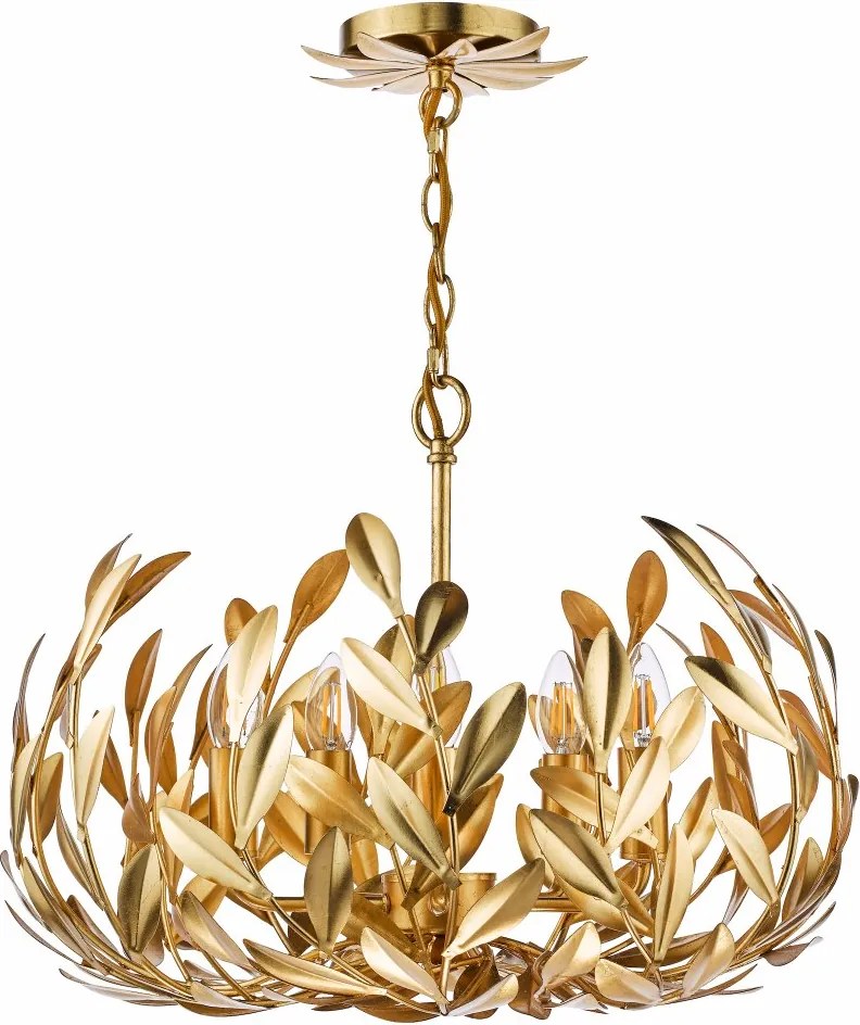 Dar Lighting glamour függeszték ercilia arany darerc0535