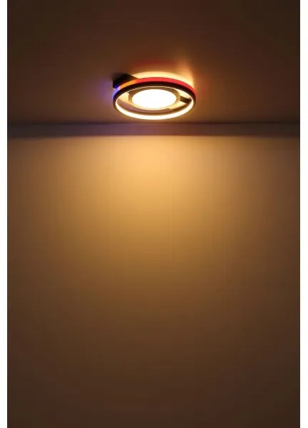 Globo 41393-40 - LED RGBW Dimmelhető mennyezeti lámpa GISELL LED/40W/230V + távirányító