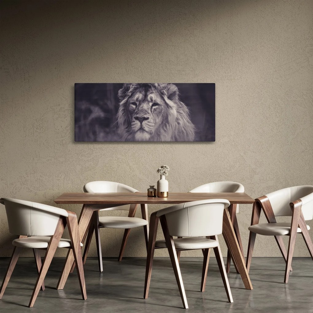 Oroszlán képe (120x50 cm)