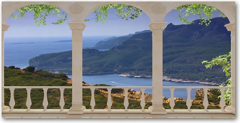 Fotótapéta üvegfalra Kilátás az öbölre 140x70