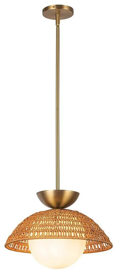 Alora Mood ALM-PERTH-P-GD - Rudas csillár PERTH 1xE27/60W/230V átm. 37,5 cm arany