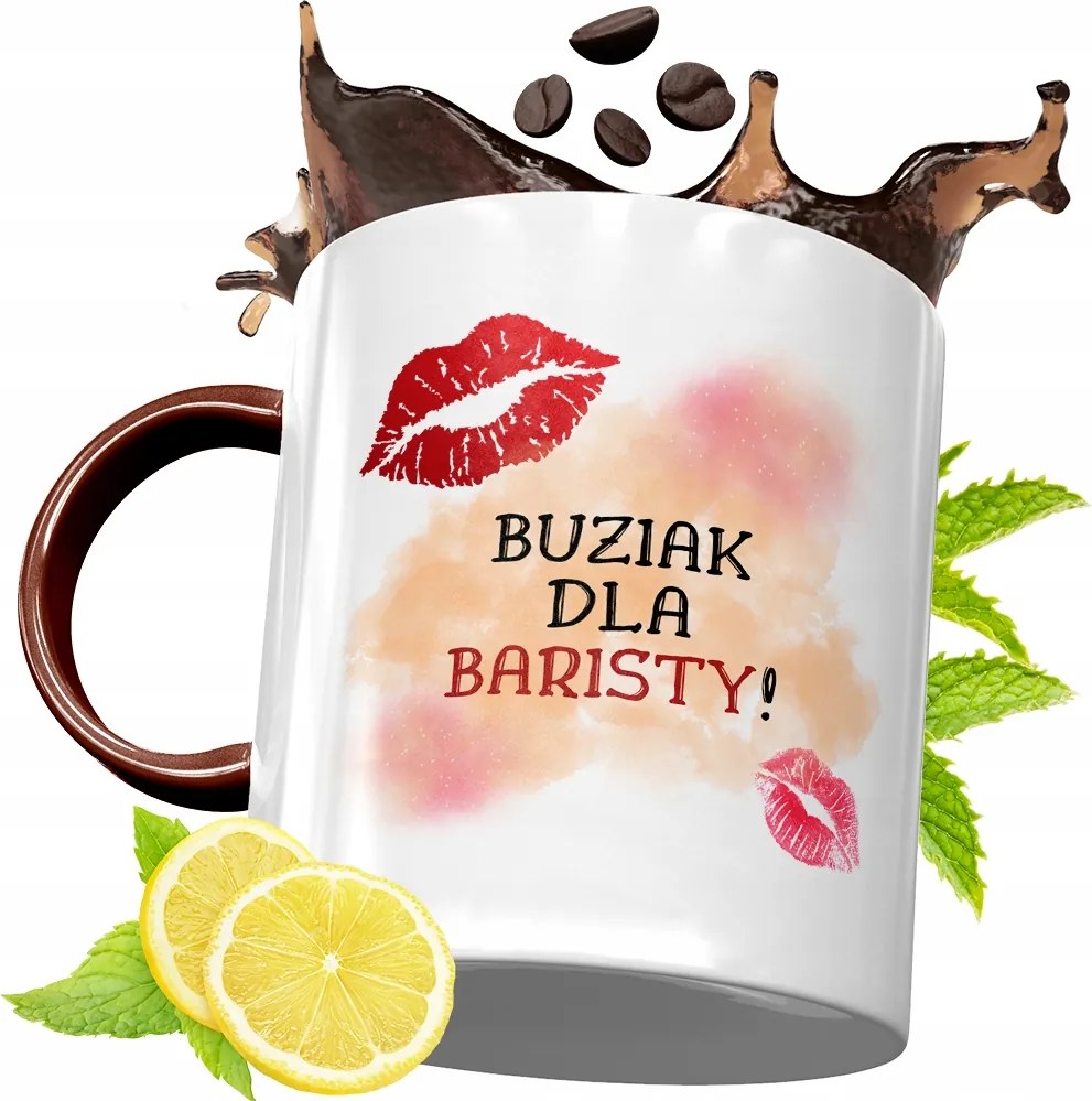 Bordó Bögre Baristáknak Születésnapi Ajándék fényképes nyomtatással