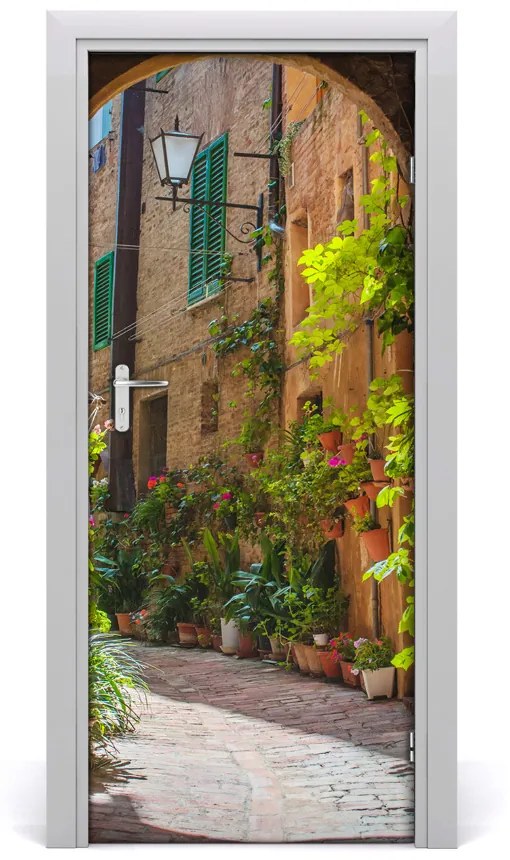 Poszter tapéta ajtóra Old street 85x205 cm