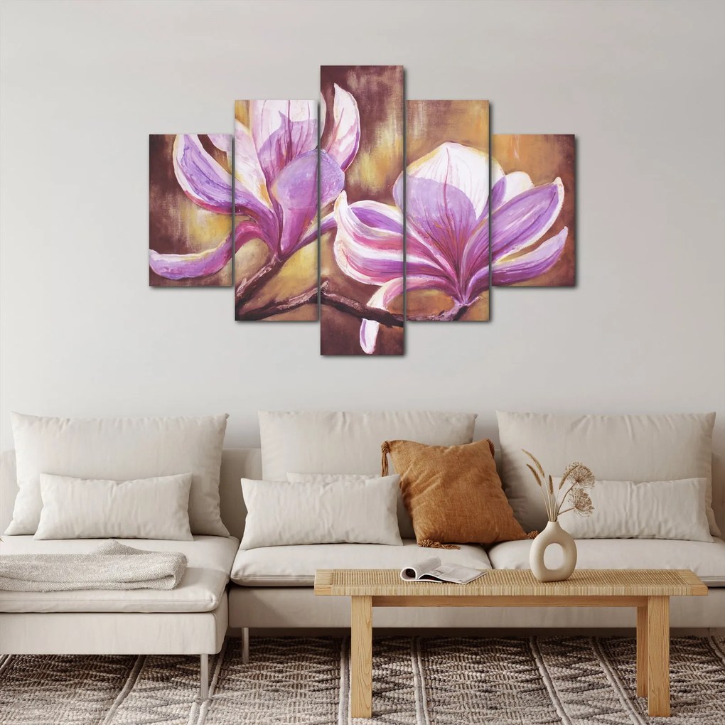 Kép - Magnólia virágok (150x105 cm)