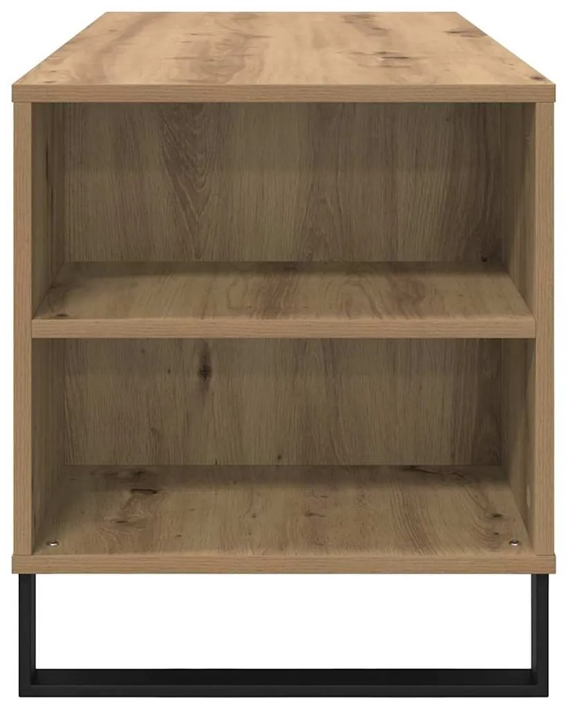 vidaXL Dohányzóasztal Artisan tölgy 102 x 44,5 x 50 cm Faanyag