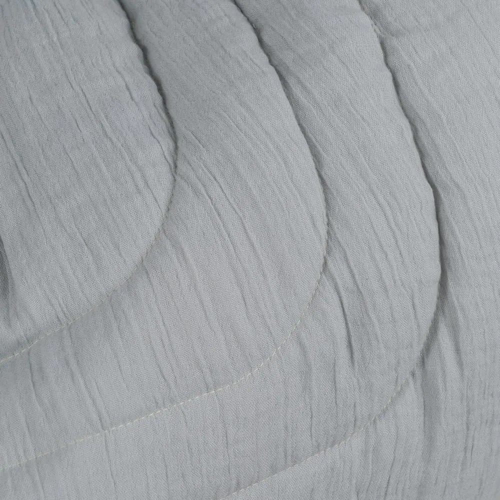 Szürkészöld steppelt ágytakaró 230x260 cm – Ixia