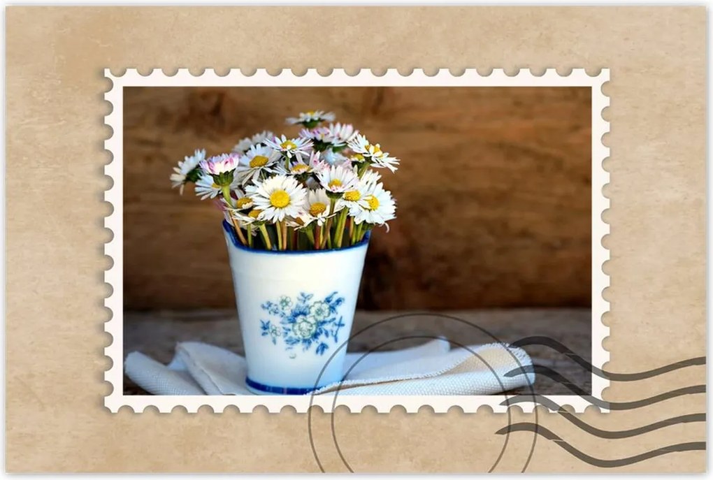 Poszterek 90x60 Reggeli margaréták