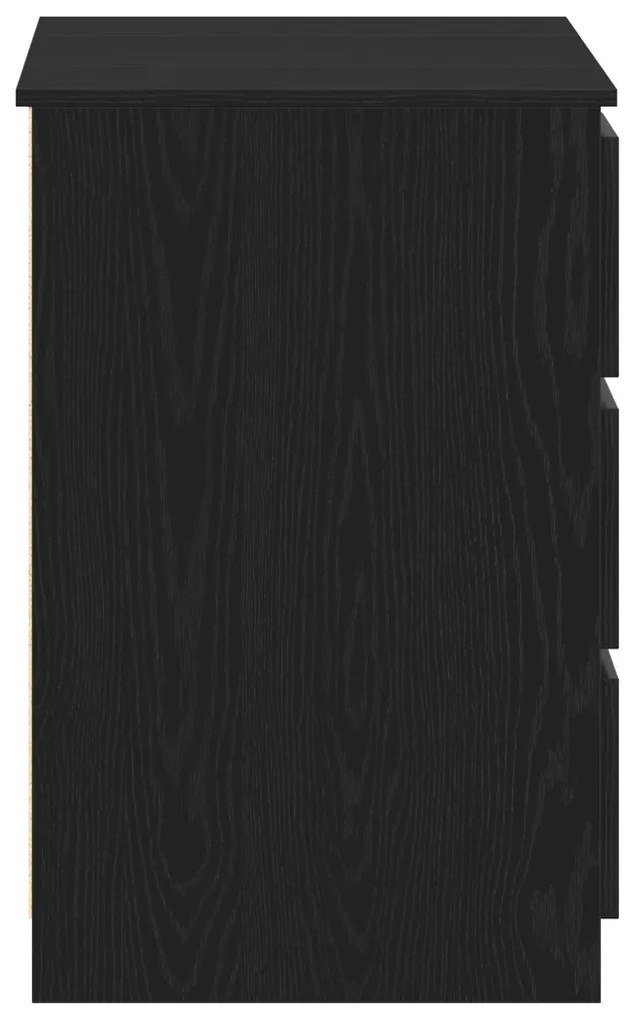 Íróasztalok 2 db Fekete Tölgy 140x50x76 cm Műgyanta