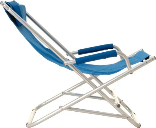 Összecsukható szék alumínium kék