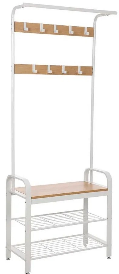 Álló fogas NAVOR barna/fehér