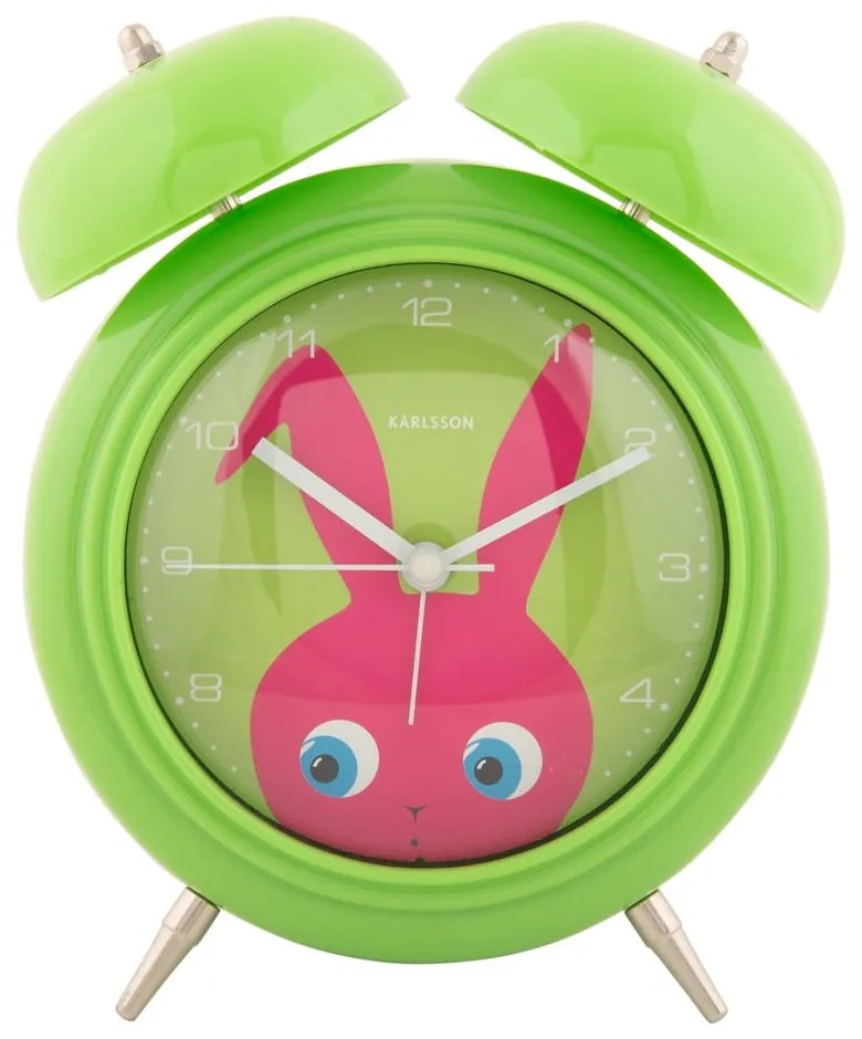 Gyerek ébresztőóra ø 15 cm Peekaboo Bunny – Karlsson