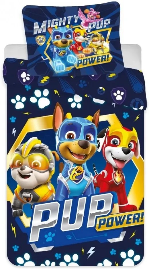 Mancs Őrjárat ágyneműhuzat mighty 140x200cm 70x90cm