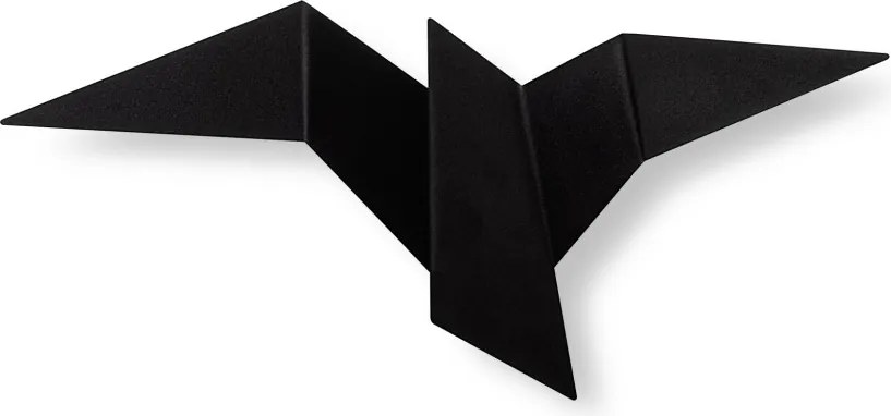 Bird fali lámpa, L, fekete