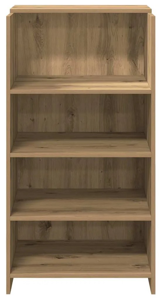 recepciós pult kézműves tölgy 55x50x103,5 cm szerelt fa
