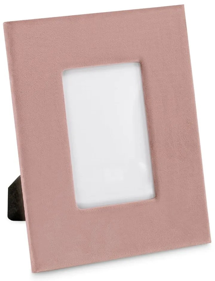 Rózsaszín műanyag álló képkeret 19x24 cm Velvo – Restilo