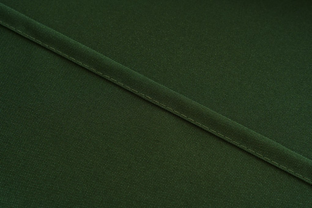 Függöny OXFORD LIGHT 140x250 cm, sötétzöld Felfüggesztés: Hullámos sínszalag