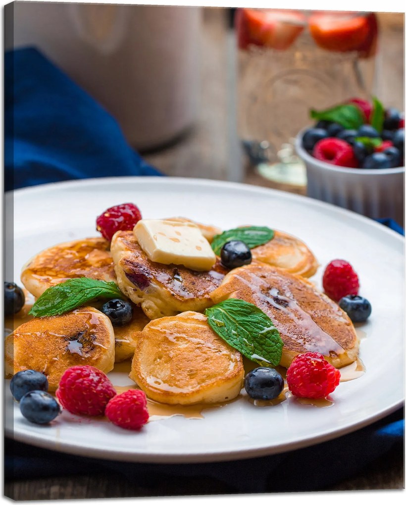 Vászonkép Konyha Pancakes Konyha dekoráció 40x50 cm