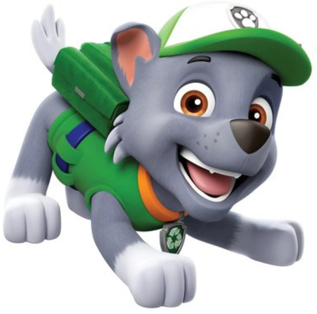 PIPPER. Matrica a kapcsoló felett "PAW Patrol - Rocky"