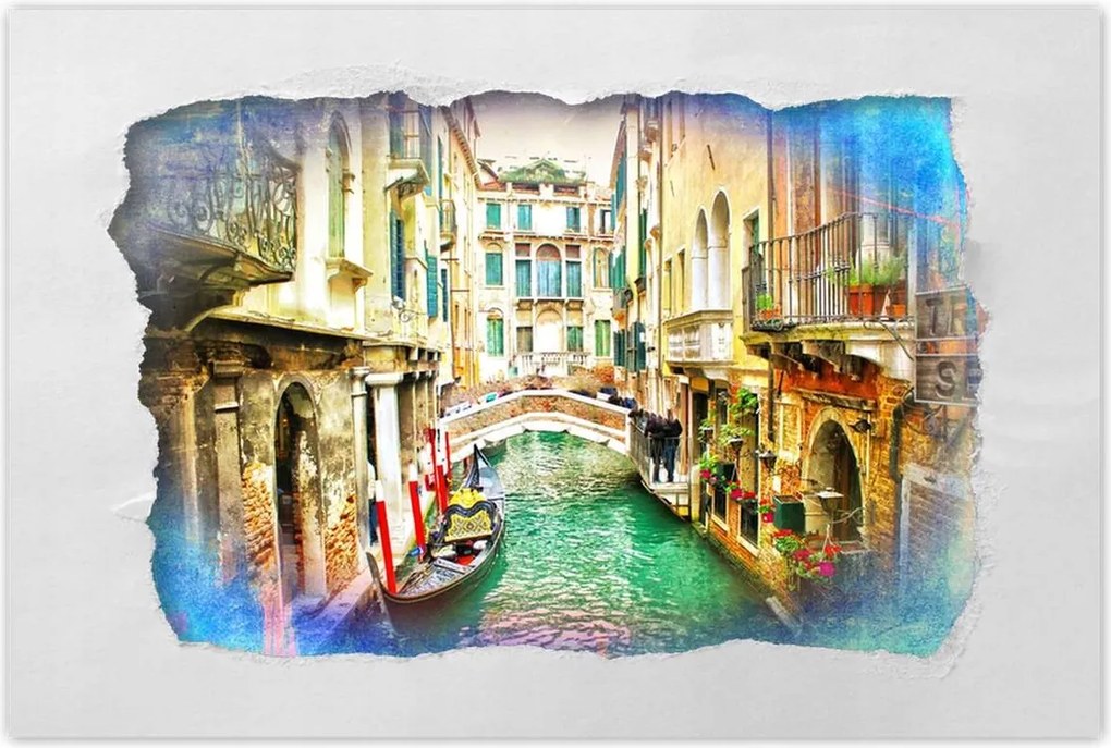 Poszterek 60x40 Szerelmes nyaralás Velence