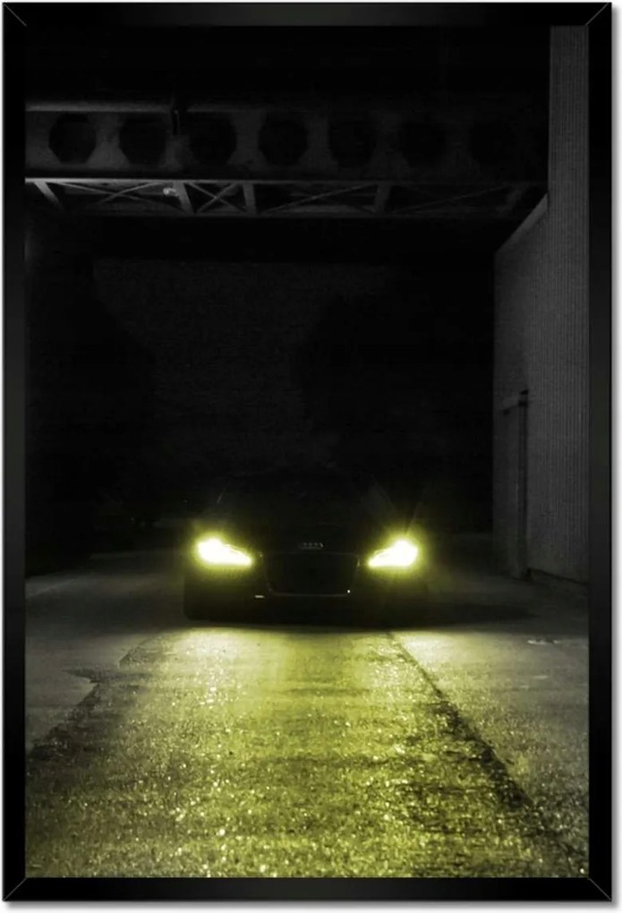 Poszterek keretben 40x60 Audi éjszaka Lány