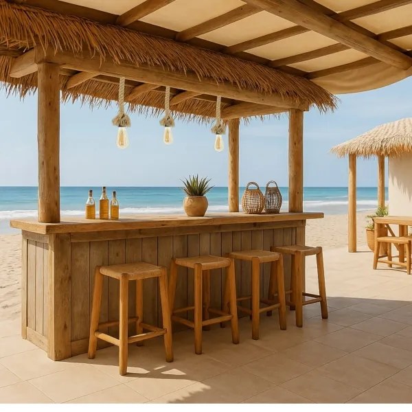 Brilagi - Csillár zsinóron KOS 1xE27/60W/230V bükkfa