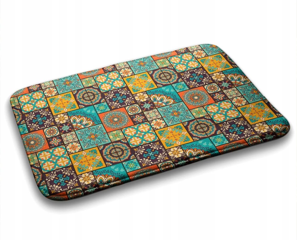 Divatos szőnyeg Színes geometrikus minták 90x60 cm