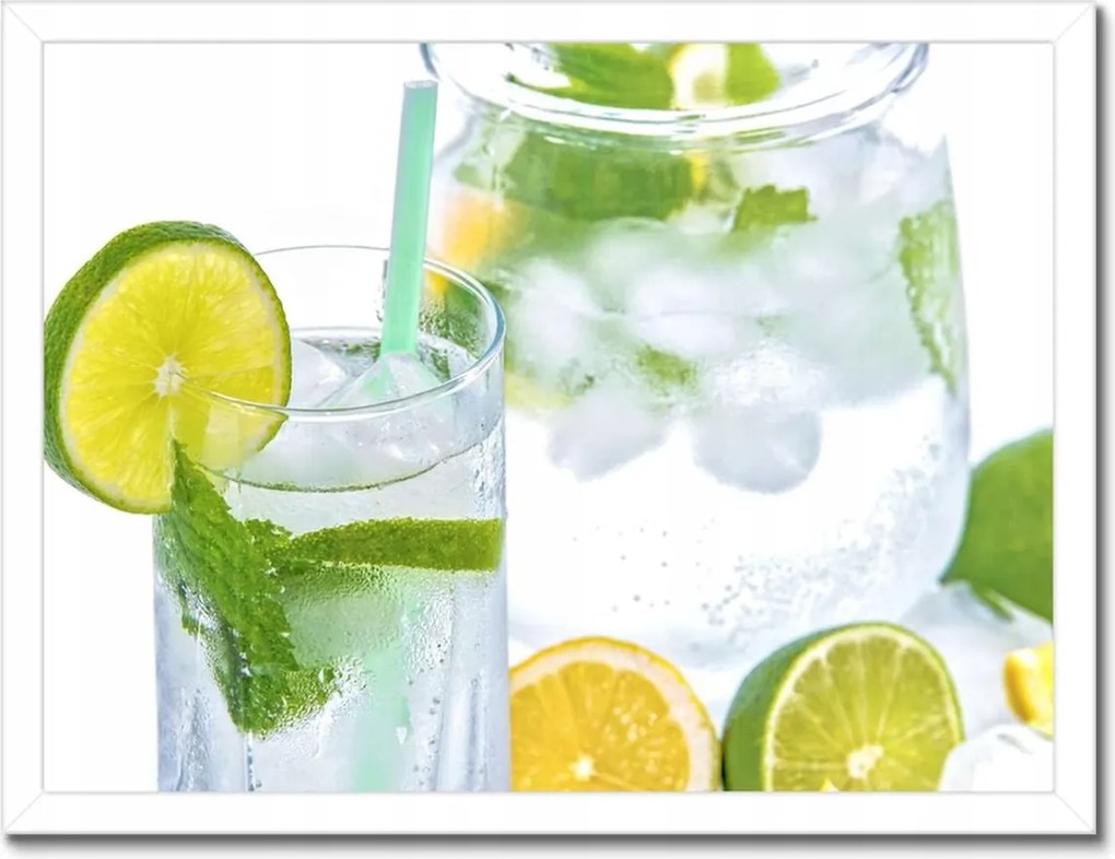 Poszterek keretben 40x30 Citrom frissesség