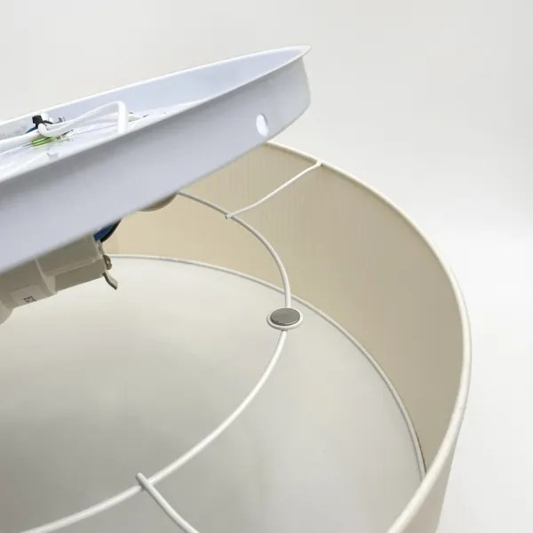BRILAGI - Mennyezeti lámpa SIRIJA MODERN 4xE27/60W/230V átmérő 45 cm krémszínű