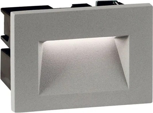 VIOKEF 4198800 THETA Kültéri Falba Építhető Lámpa LED IP65
