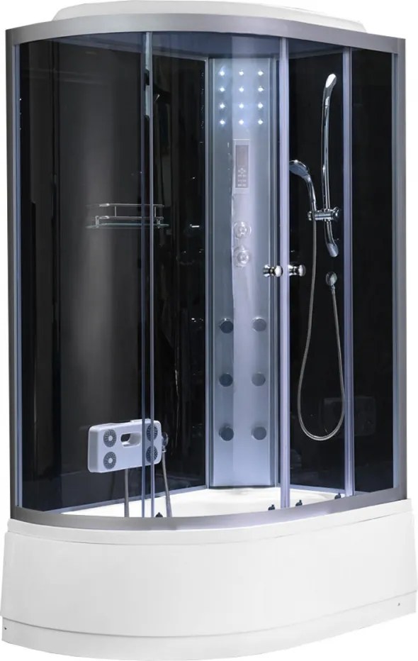 Lia hidromasszázs zuhanykabin jobbos beépítési oldallal