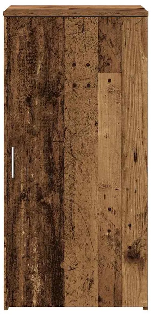 tároló szekrény antik fa 50x45x103,5 cm szerelt fa