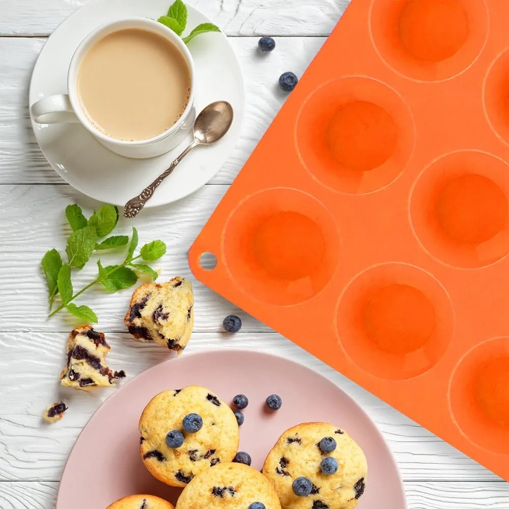 Szilikon muffin sütőforma 23,5x29 cm – Orion