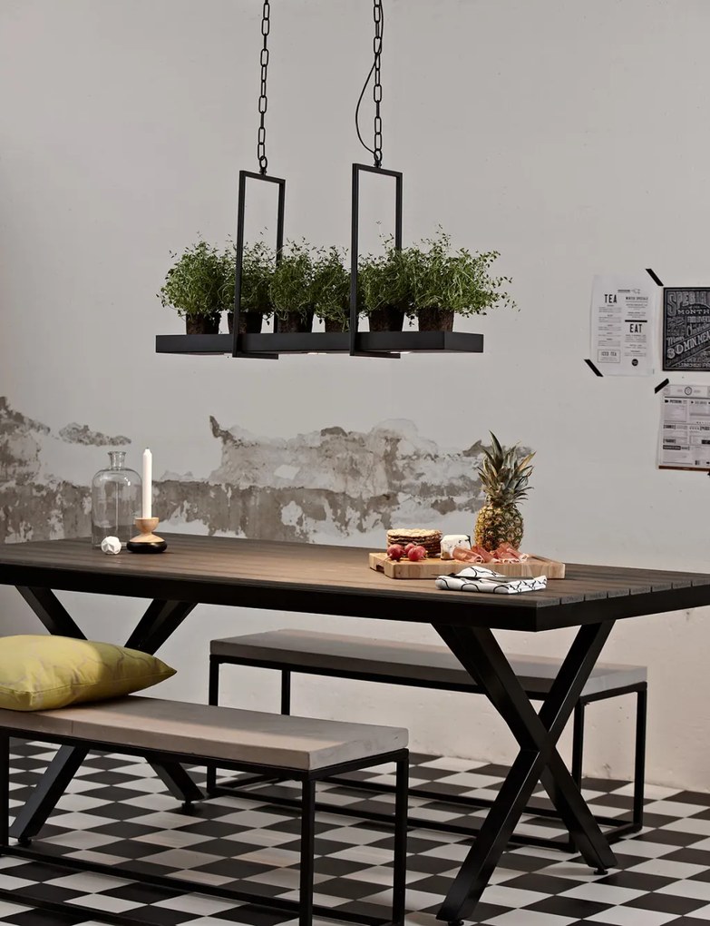 MARSKLÖJD 105780 TRAY Modern Led Függesztett Lámpa Fekete LED IP20