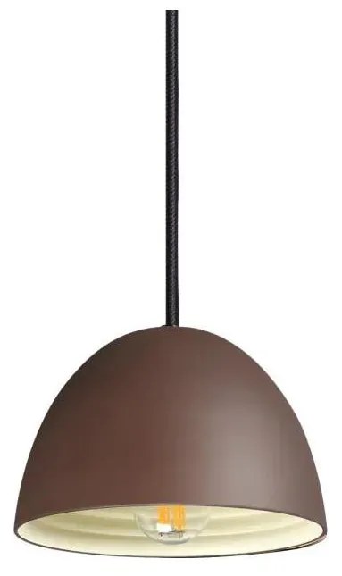 Ideal Lux - Csillár zsinóron FOLK 1xE27/60W/230V átm. 18 cm barna