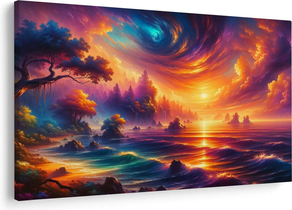Kép - Varázslatos világ (90x60 cm)
