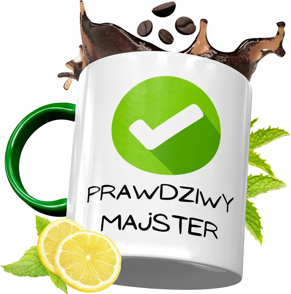 Zöld Bögre Építőknek Születésnapra Ajándék fényképes nyomtatással