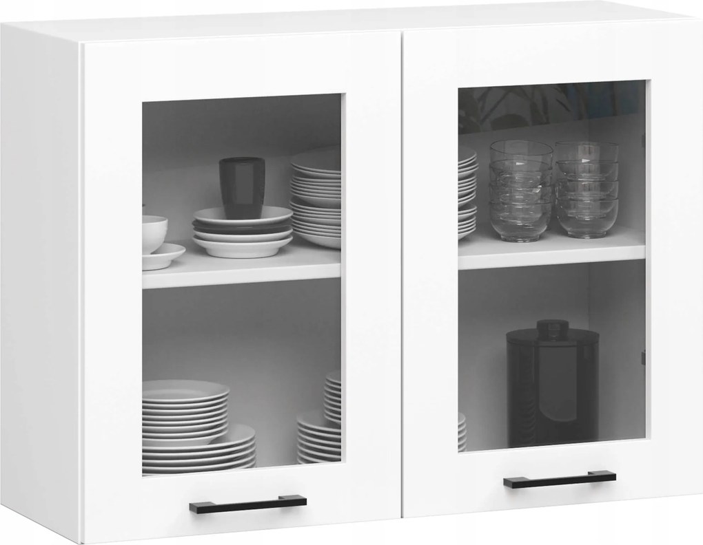 Olivia vitrines szekrény W80 H580 Akd