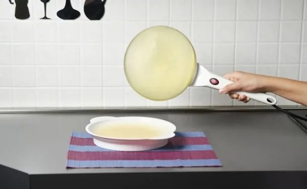 G3Ferrari G10306 - CREPPE palacsintasütő, 20 cm, 800 W / 230 V, fehér