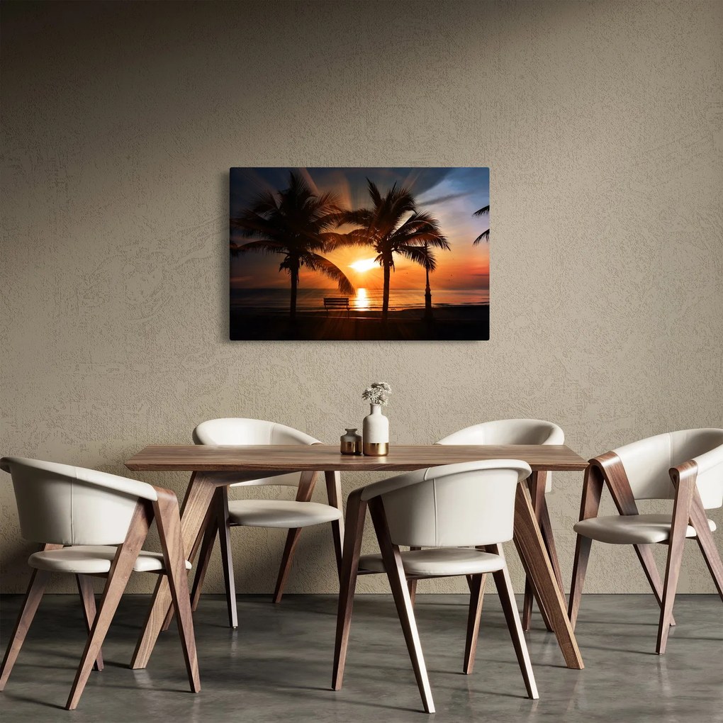 Kép - Tengerre néző kilátás (90x60 cm)