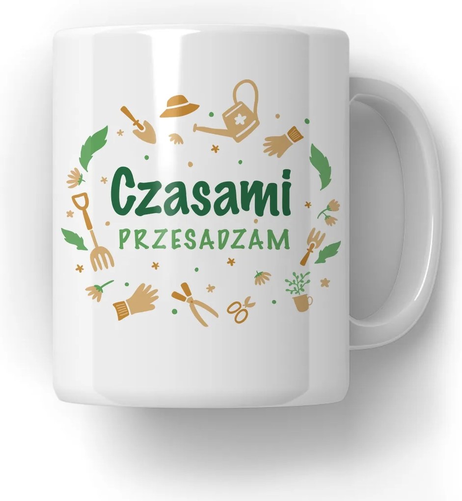 Bögre Néha Túlzásba viszem Ajándék Kertésznőnek