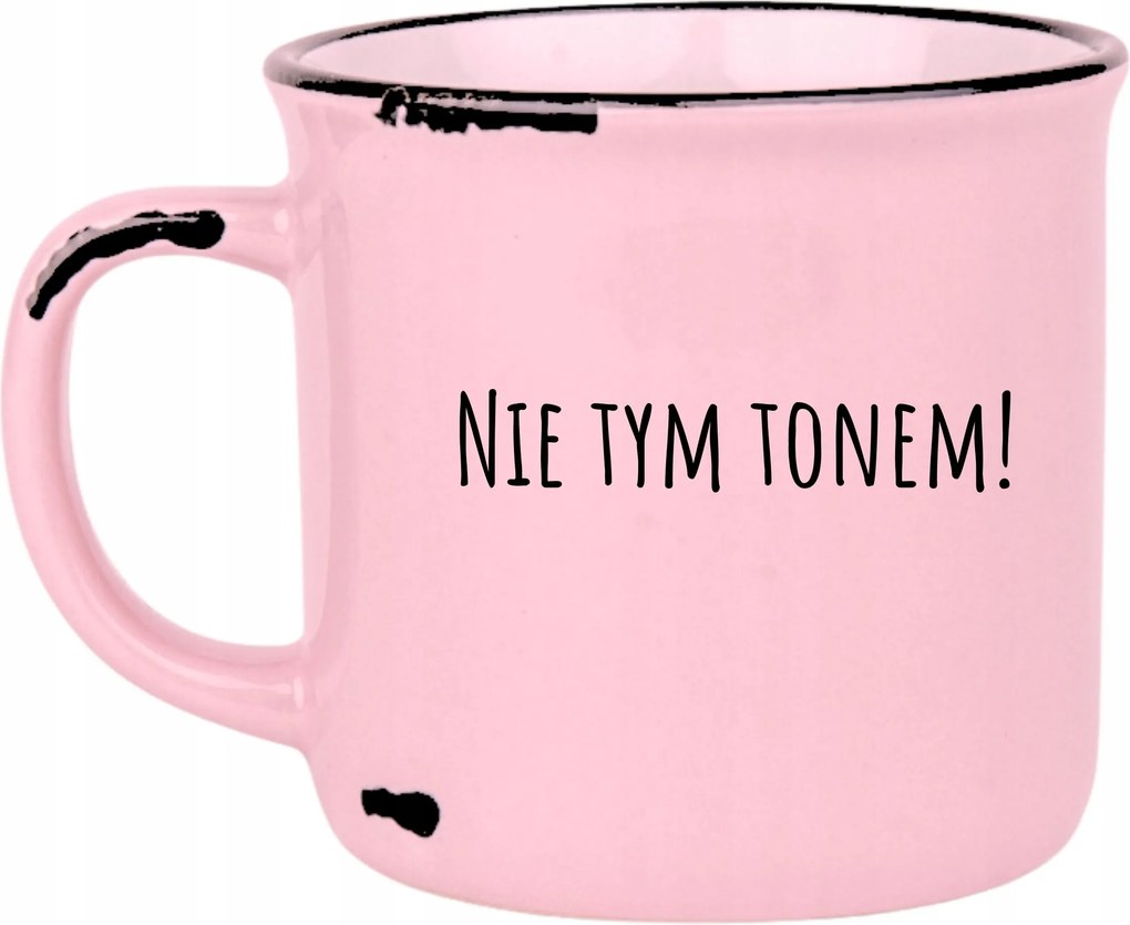 Bögre Rózsaszín Retro Ajándék Vicces Anyák Napja Nem Ilyen Hangnemben!