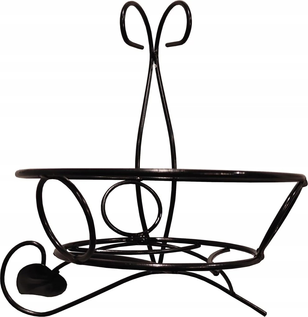 Virágtartó fém tartó állvány virág fali