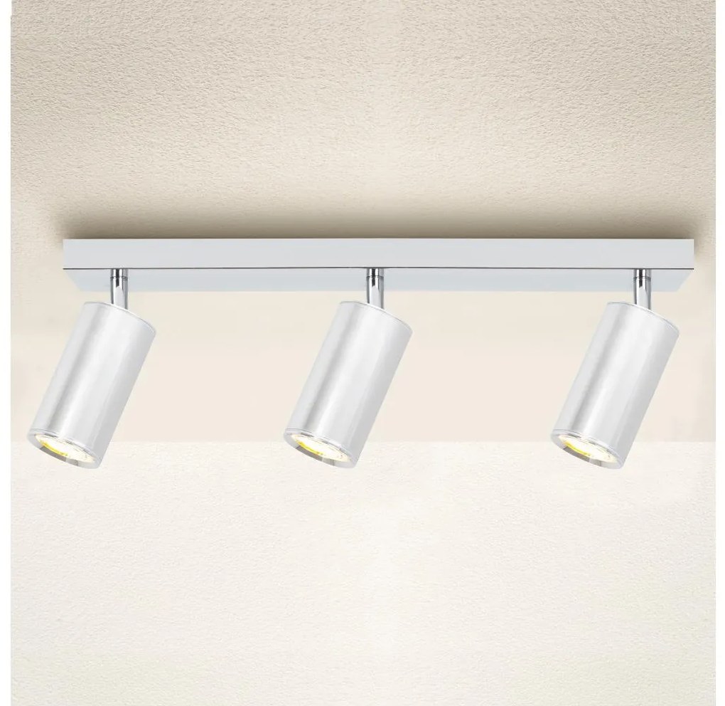 Brilagi - Fürdőszobai spotlámpa SELE 3xGU10/30W/230V IP44 fényezett króm