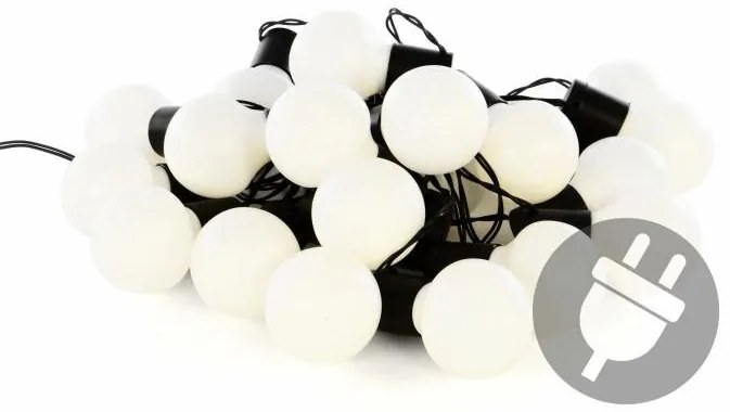 GARTHEN Kültéri megvilágítás 20 LED Meleg fehér 18 m