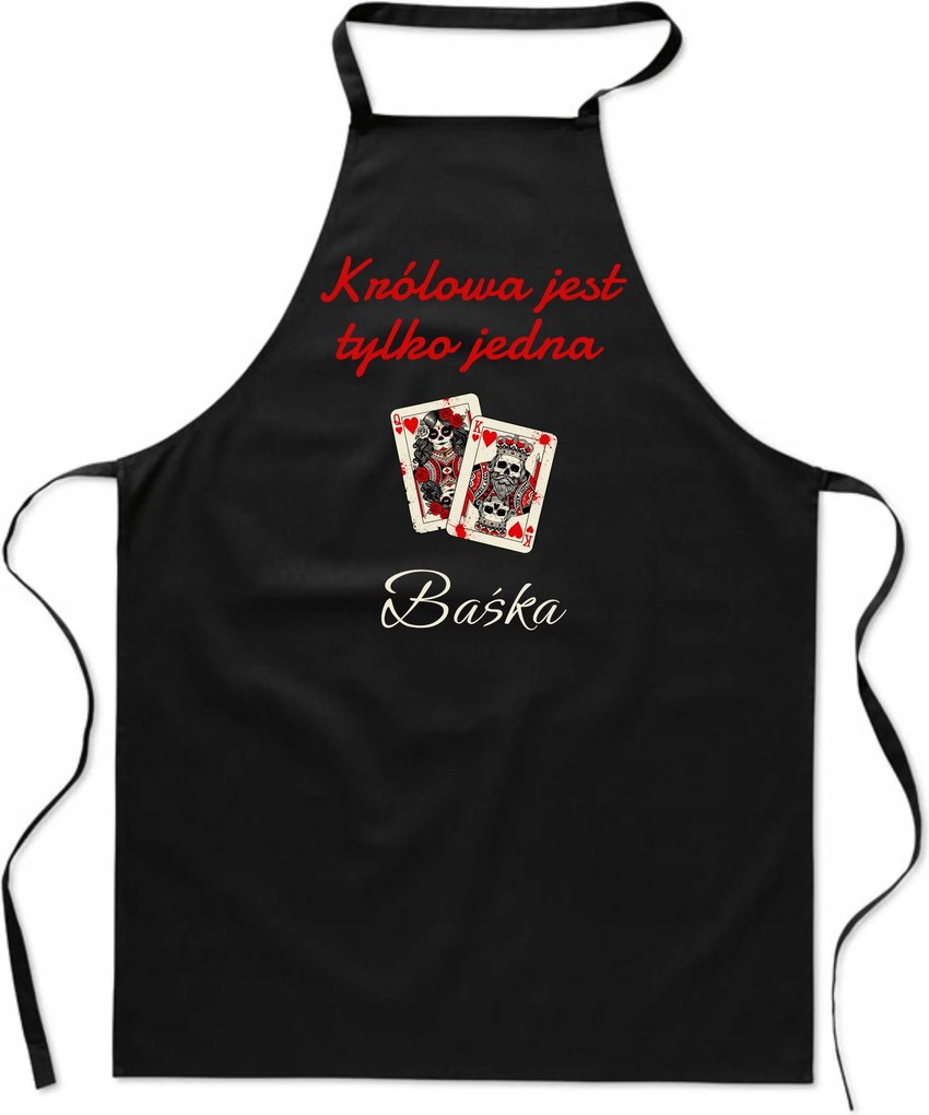 Konyhai kötény Nőnapi ajándék Születésnap A királynő csak egy van