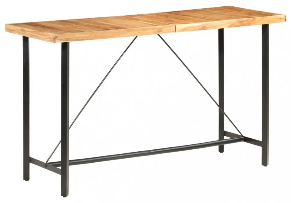 tömör akácfa bárasztal 180 x 70 x 107 cm